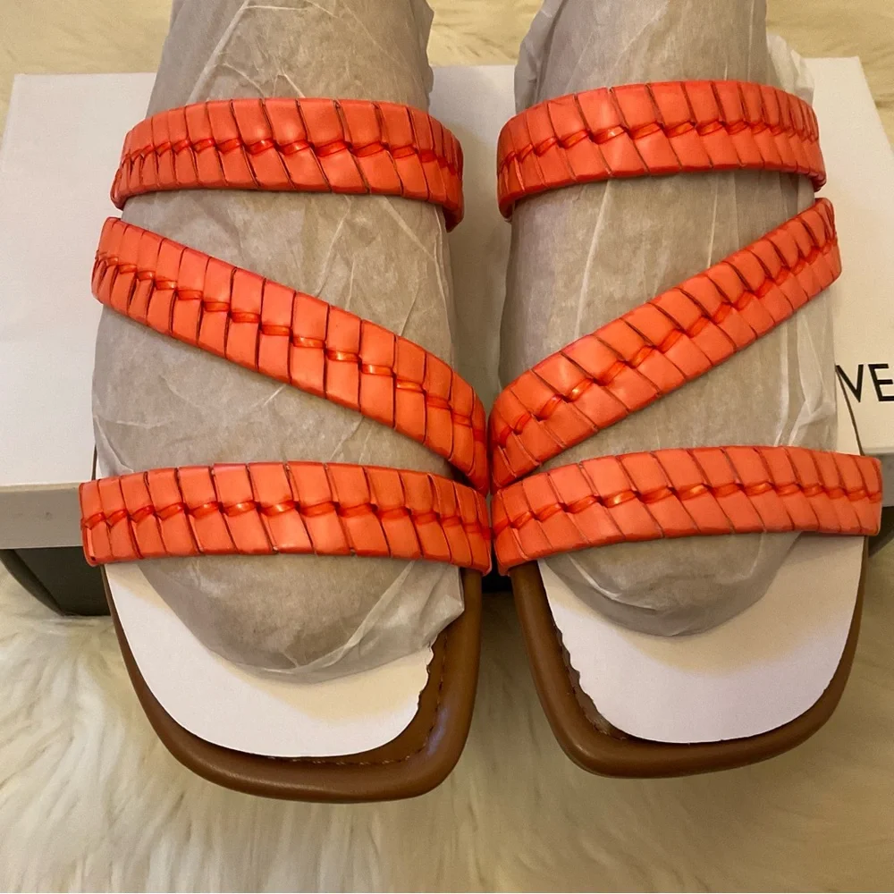 Nine West Quinlea Sandals - New in Box - Size 8 - Orange